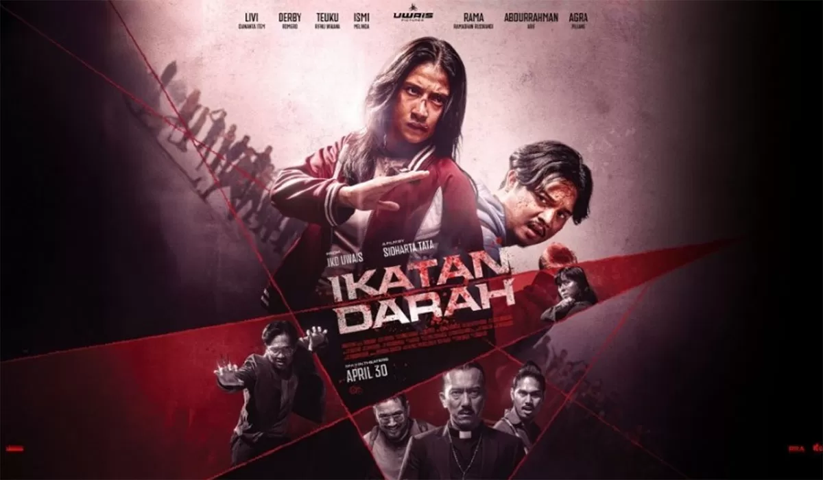 Simak aksi heroik Livi Ciananta dalam film Ikatan Darah, kisah pelarian maut kakak beradik dari kejaran gangster Primbon yang tayang mulai hari ini, Kamis,&nbsp;30 April 2026. (Dok. Cinema21)