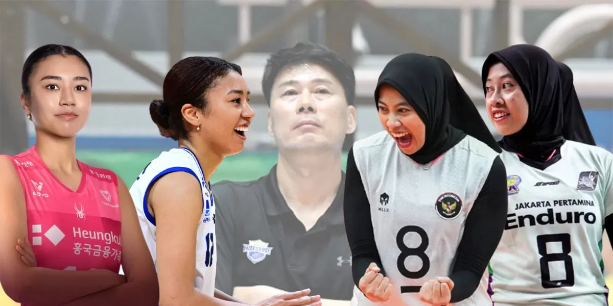 Pelatih Kang Sung Hyung harus memutar otak mencari pemain kuota Asia baru untuk Hyundai Hillstate usai gagal mengamankan jasa Jahstice Yauchi musim ini. (Instagram/hdecvolleyballteam)