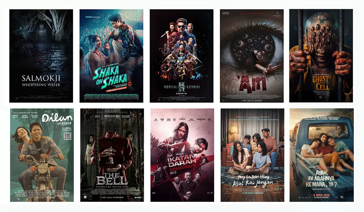 Mau nonton hari ini? Ini jadwal film bioskop terlengkap! Cek jam tayang film terbaru di Tasik XXI Plaza Asia dan Transmart. (Dok. Cinema21)