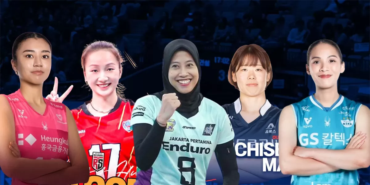 Lima klub Liga Voli Korea amankan pemain asing kuota Asia, kini sorotan tertuju pada Megawati Hangestri dan langkah strategis Hyundai Hillstate. (Dok. Instagram/official klub korea - jpevolley)