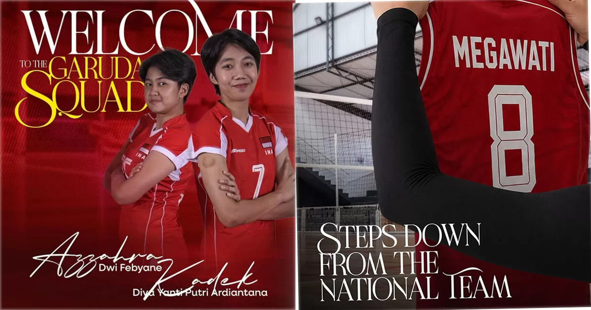 PBVSI panggil Gendhis dan Kadek Diva perkuat skuad Timnas voli putri Indonesia di Pelatnas guna mengganti Megawati Hangestri yang memilih untuk mundur. (Instagram/PBVSI)