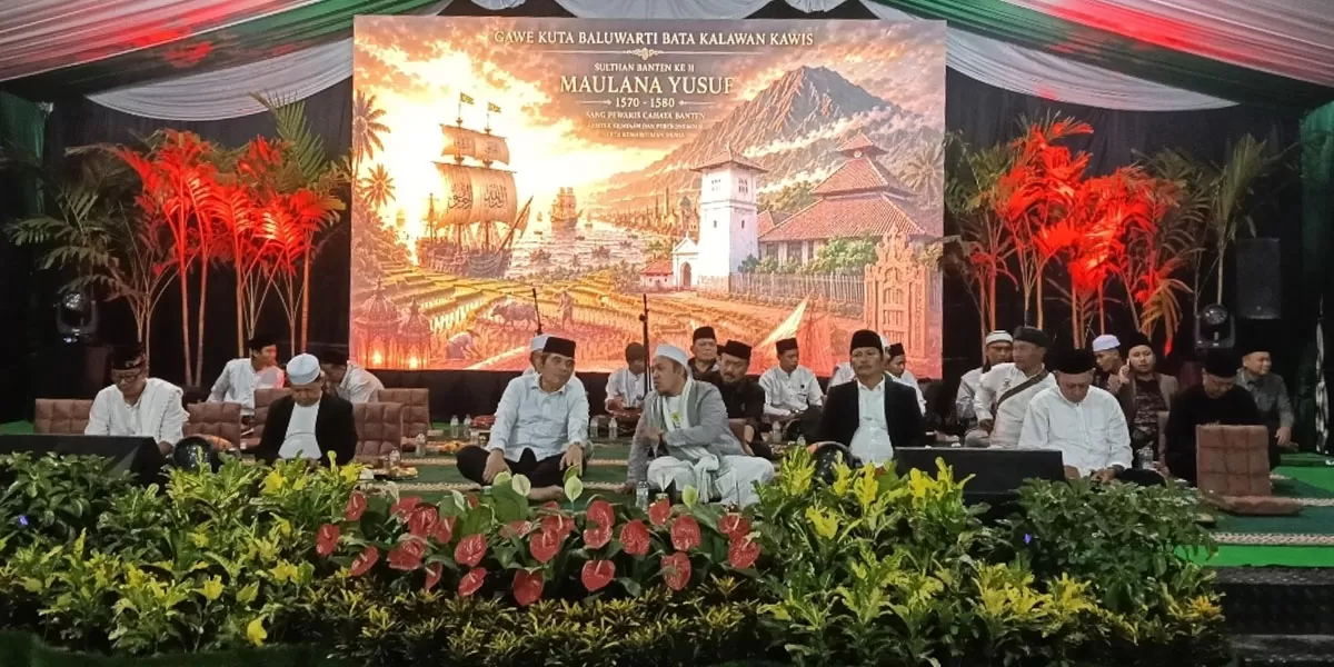 Haul Sultan Maulana Yusuf ke 460 berlangsung khidmat dengan kirab budaya dan aksi sosial. Simak kemeriahan perayaan sejarah Islam Banten di sini. (Dok. Istimewa)