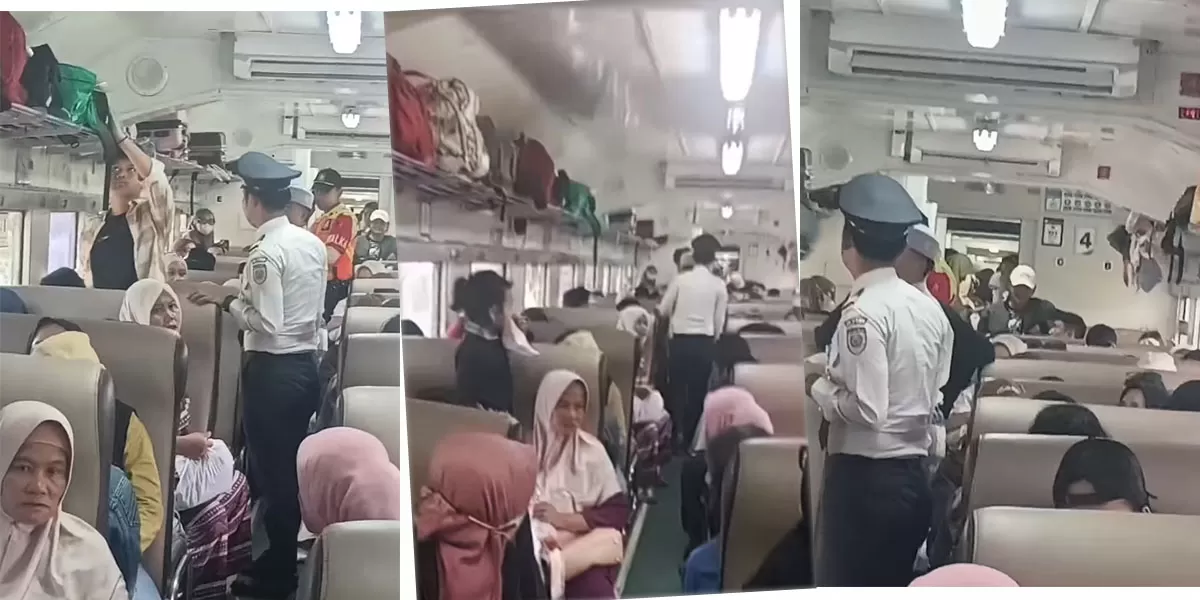 Kasus catcalling di KA Lokal diturunkan di Stasiun Kiaracondong setelah menyasar penumpang perempuan. KAI Commuter beri respons.   (Instagram/maudyphoenix)