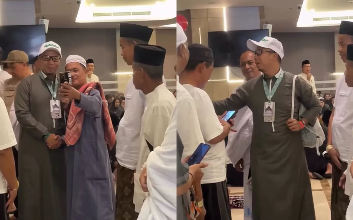Wali Kota Viman Alfarizi Ramadhan melakukan monitoring dan pemantauan langsung jemaah haji asal Kota Tasikmalaya, Selasa (18/5/2026). (Instagram/viman.alfarizi)