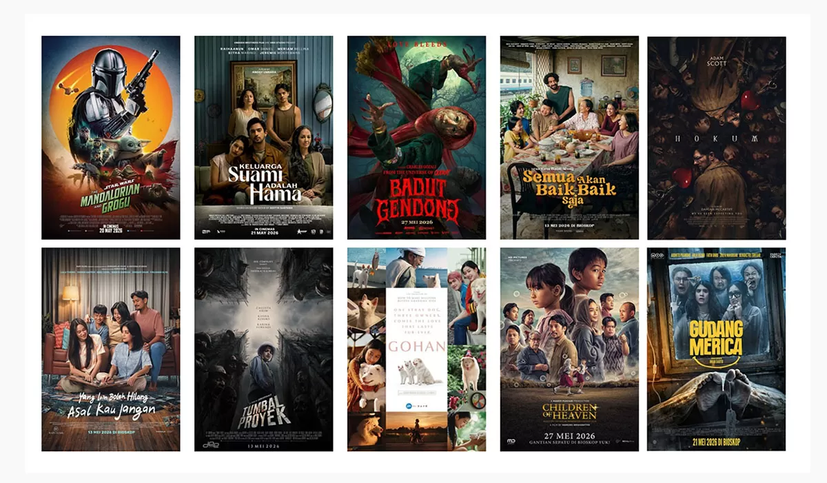 Cek rekomendasi film terbaru di jadwal bioskop Tasik XXI Plaza Asia dan Transmart hari ini untuk habiskan waktu luang libur akhir pekan, Sabtu, 23 Mei 2026. (Dok. Cinema21)