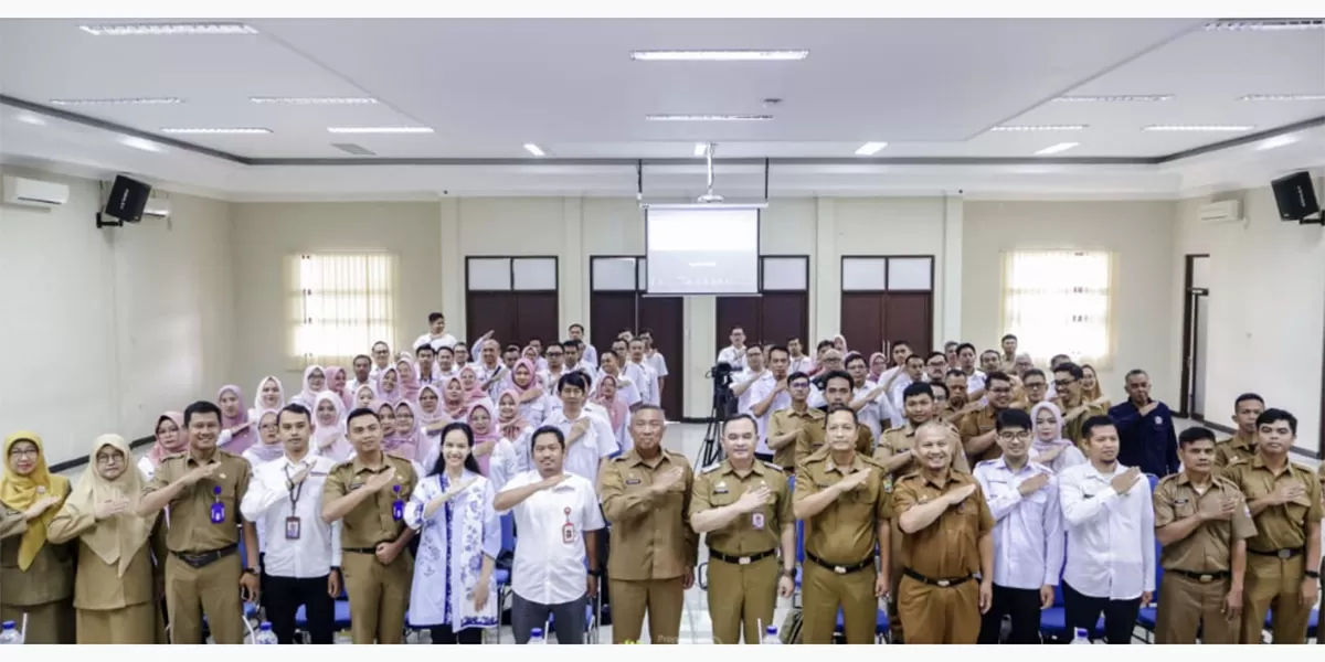 Upaya meminimalisasi ketidaktepatan sasaran dalam distribusi jaring pengaman melalui pembekalan teknologi untuk Agen Perlinsos di Kabupaten Ciamis, Senin (25/05/2026). (Dok. Diskominfo Ciamis)