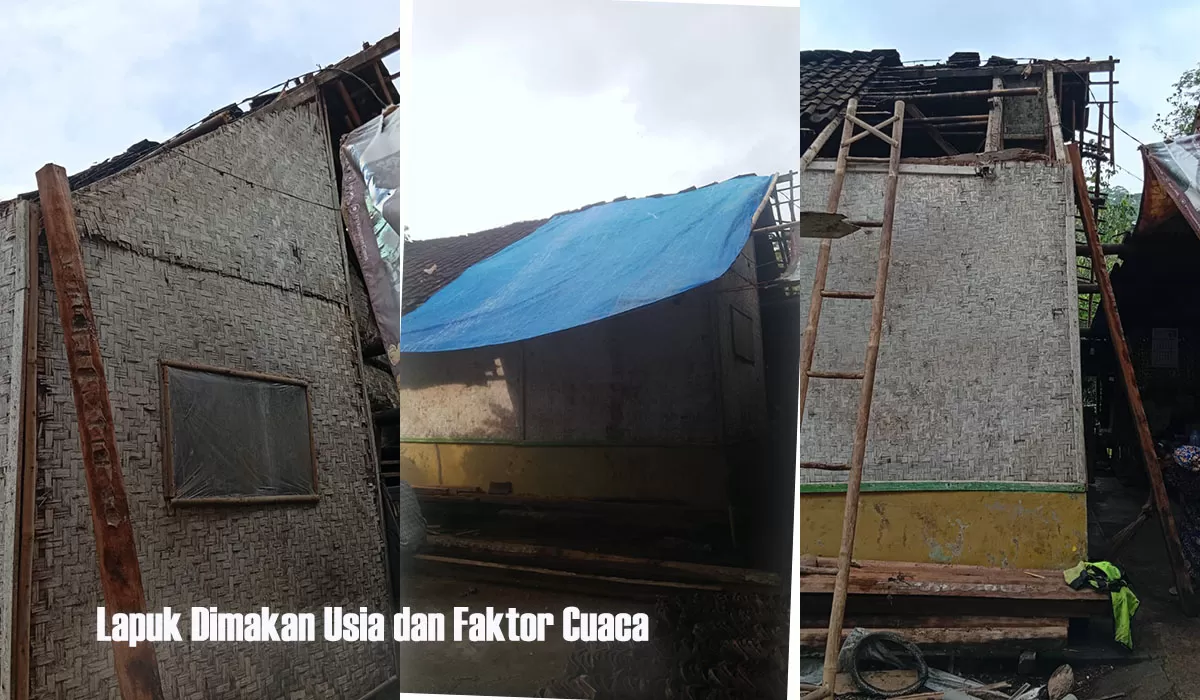 Respons cepat aduan warga, Bupati Herdiat salurkan bantuan rutilahu untuk perbaikan rumah warga disabilitas yang kondisinya kian memprihatinkan. (Dok. Diskominfo Ciamis)