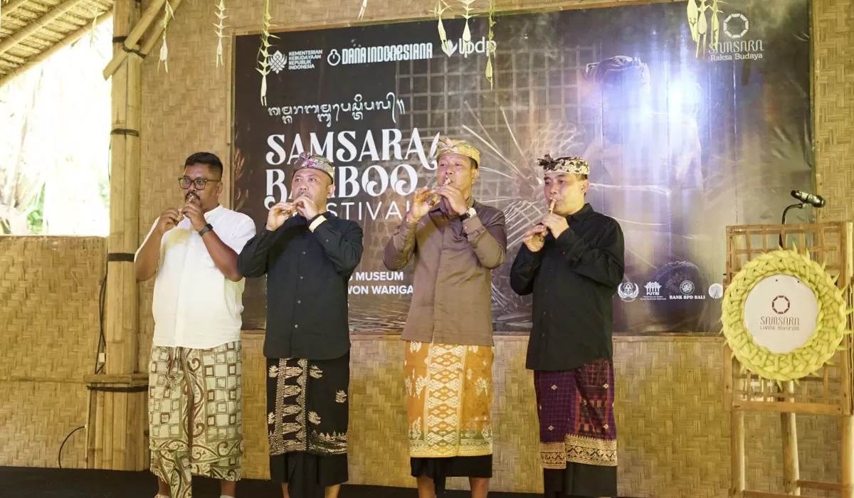 Guna memperkuat jejaring kota kreatif, ICCN jadikan kawasan Boon Pring sebagai lokasi awal peluncuran ekosistem budaya Indonesia Culture Festival. (Dok. ICCN)