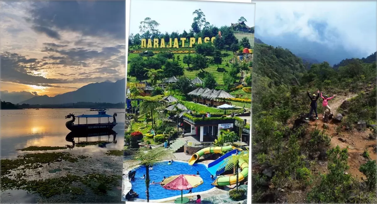 Butuh liburan? Ini rekomendasi destinasi wisata di Garut yang wajib dicoba. Ada danau estetis hingga kolam air panas alami untuk santai. Cek infonya! (Instagram/situbagendit.garut - darajatpassgarut - papandayan_id)
