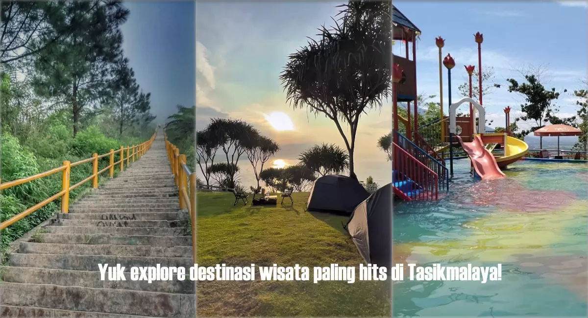 Yuk explore destinasi wisata paling hits di Tasikmalaya! Mulai dari tebing aesthetic hingga kolam di atas awan, wajib masuk list liburanmu!   (Instagram/gunung_galunggung - pantai_karang_tawulan - pasirkirisik)