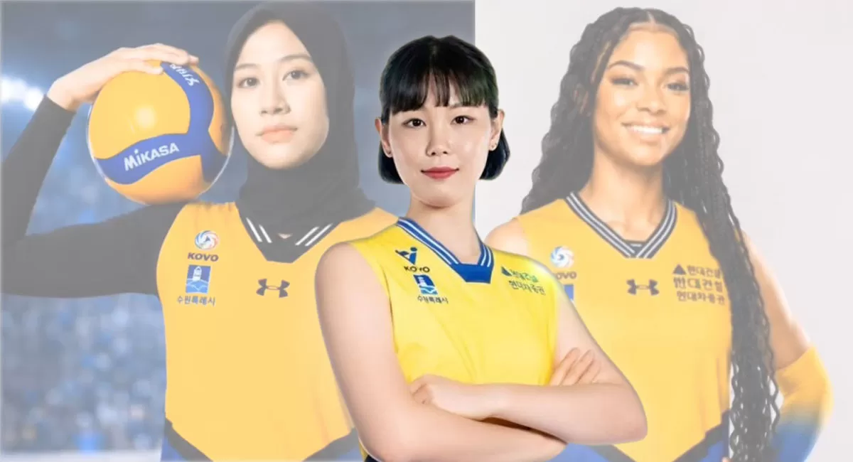 Gu Sol dikontrak Hyundai Hillstate untuk turnamen Futures. Setter 25 tahun itu berpeluang menjaga suplai bola bagi Megawati Hangestri. (Instagram/hdecvolleyballteam)