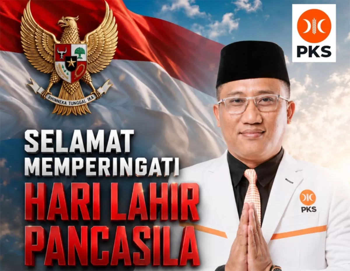 Ketua DPD PKS Ciamis, H. Didi Sukardi, SE mengajak masyarakat menjadikan Hari Lahir Pancasila 2026 sebagai penguat persatuan bangsa dan kesejahteraan sosial. (Dok. KDM)