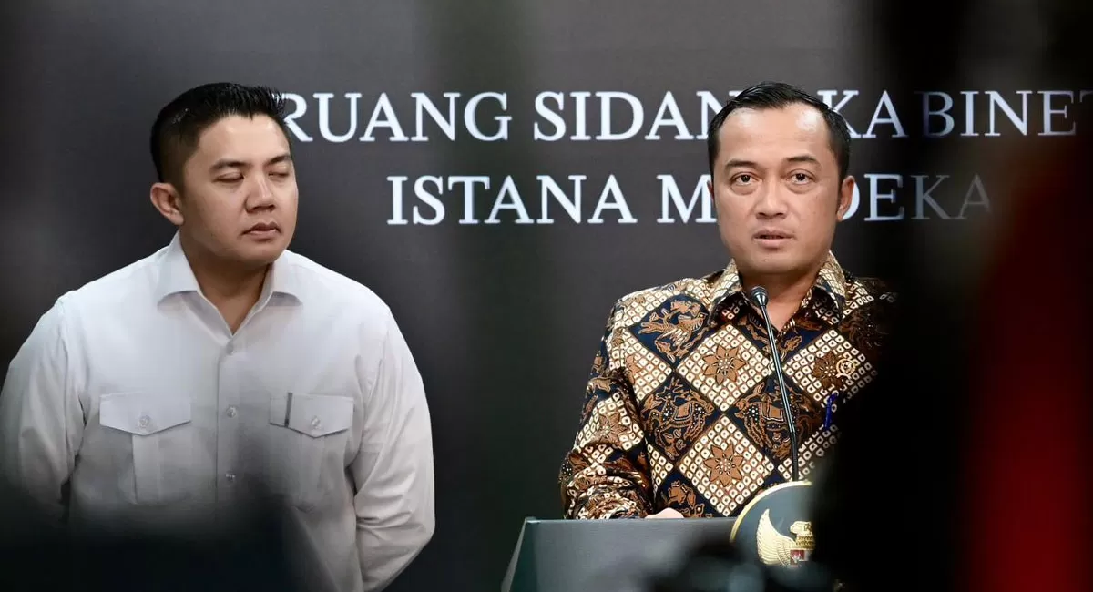 Mensesneg Prasetyo Hadi juga menegaskan Program MBG tetap menjadi prioritas pemerintah dan pergantian pimpinan BGN tidak mengganggu pelayanan masyarakat. (Dok. Seskab RI)