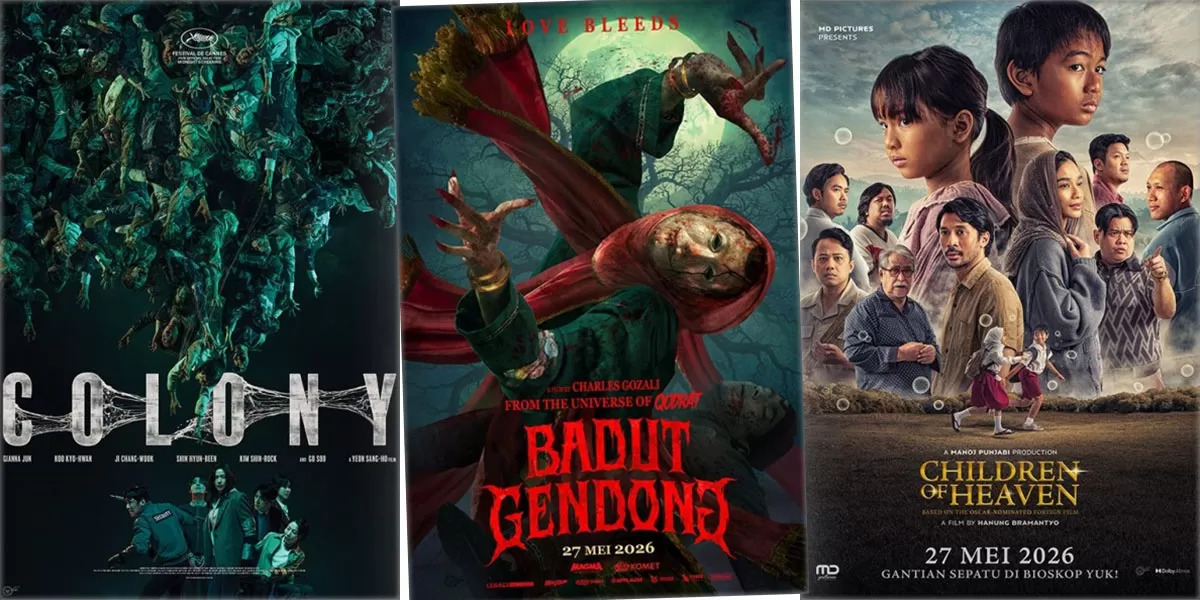 Jadwal film bioskop Tasikmalaya hari ini, Colony, Badut Gendong dan Children of Heaven siap menghibur penonton di Tasik XXI Plaza Asia dan Transmart. (Dol. Cinema21)