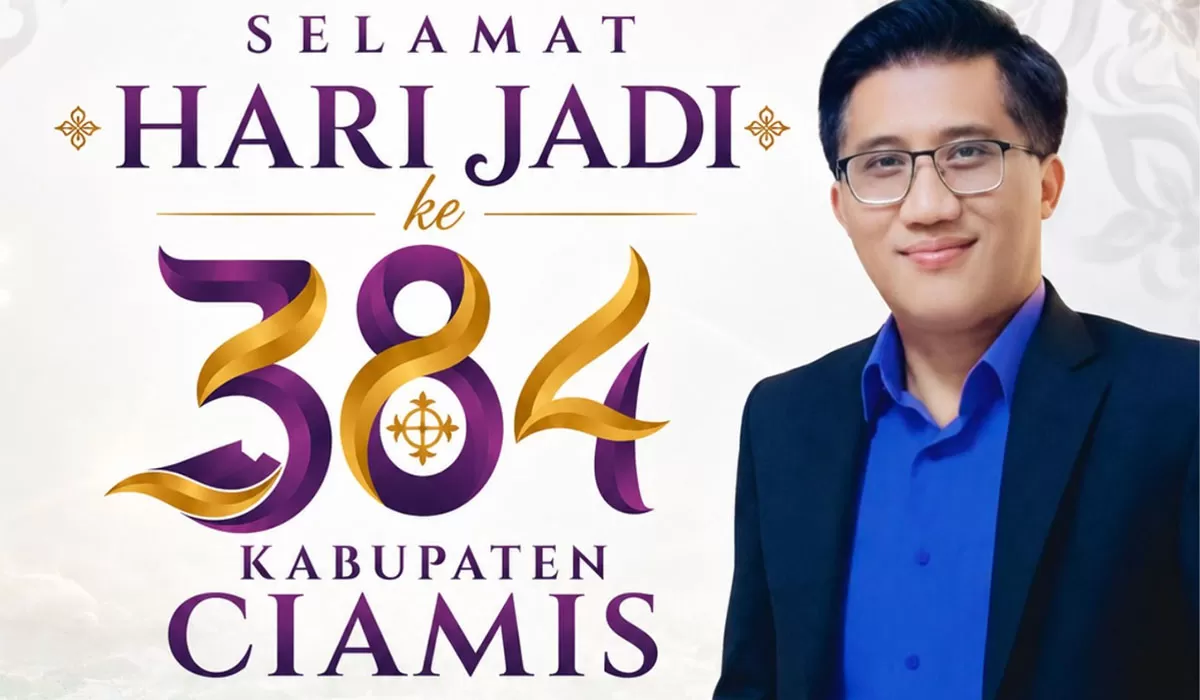 H. Didi Sukardi mengajak masyarakat memaknai Hari Jadi Kabupaten Ciamis ke-384 sebagai momentum Guyub Ngawangun Galuh dan pembangunan daerah. (Dok. KDS)