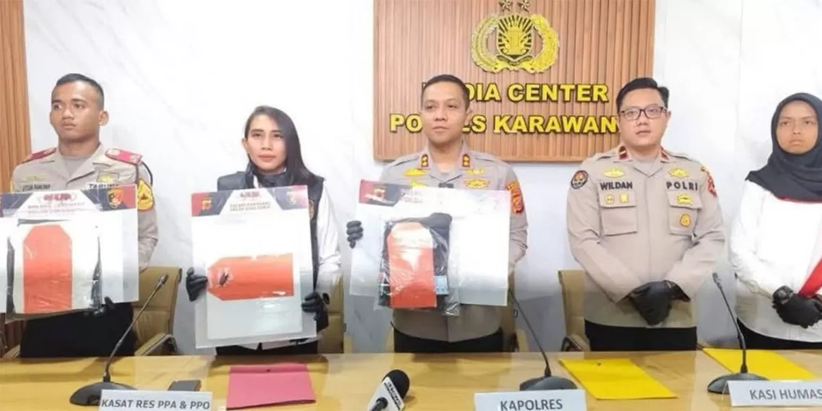 Kasus asusila di Karawang menjadi sorotan setelah video viral beredar. Polisi kini telah menetapkan 5 tersangka dalam perkara itu. (Instagram.com/@halokrw)