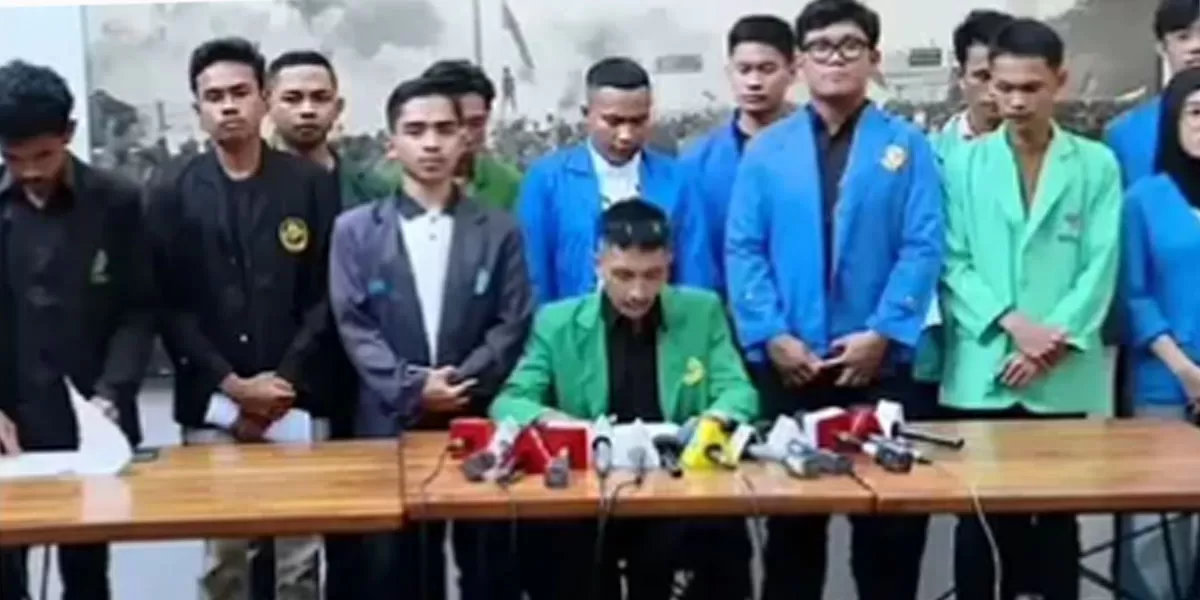 BEM Bersatu jadi perbincangan setelah UNAS dan UBSI membantah keterlibatan mahasiswa yang diklaim hadir di konferensi pers. (Instagram.com/roadtoptn)