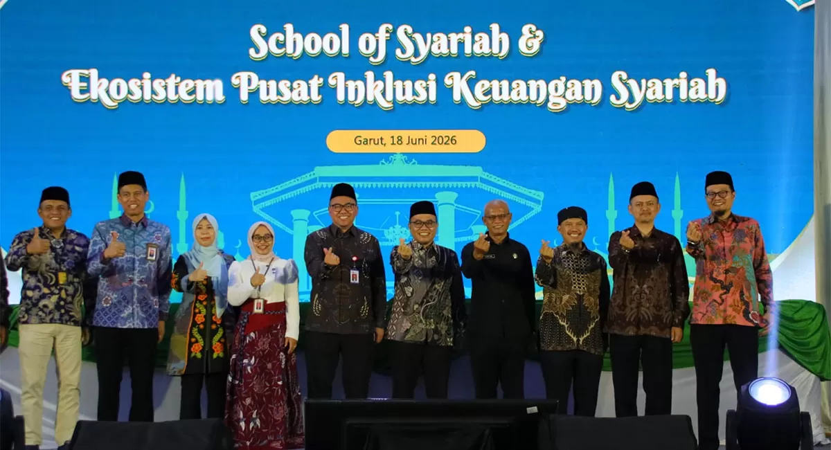 OJK bersama PERSIS memperluas akses keuangan syariah di Garut dengan membentuk Duta Literasi dan agen layanan syariah,&nbsp;Kamis (18/6/2026). (Dok. AMS)