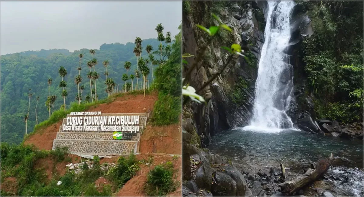 Curug Cidurian Bogor jadi wisata alam favorit. Air terjun indah, udara sejuk, dan trekking menantang menarik banyak pengunjung. (Dok. Disparbud Bogor)