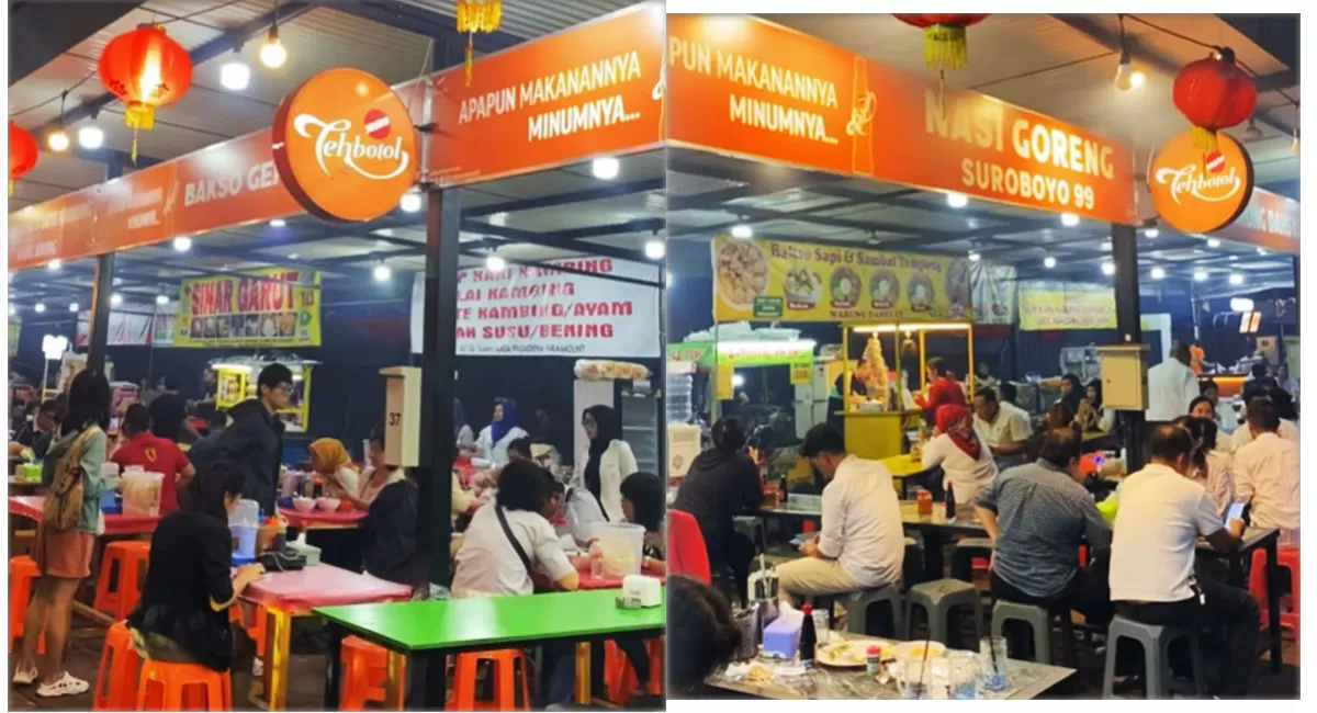 Wisata kuliner di Gading Serpong Tangerang wajib mampir ke Pasar Modern Paramount yang terkenal dengan ragam menu dan harga terjangkau.   (Instagram/pasarmoderntamanrasaparamount)