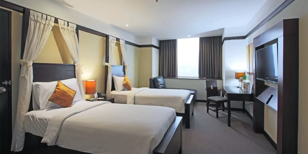 The Jayakarta Suite Hotel Bandung menjadi pilihan penginapan di Dago dengan fasilitas lengkap, udara sejuk, dan cocok untuk keluarga. (Instagram/jayakartahotelresorts)