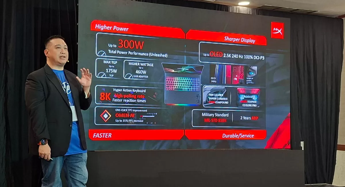 HP Elevate 2026 menghadirkan AI PC OmniBook, EliteBook, OMEN, HyperX, dan printer pintar untuk mendukung produktivitas modern. (Dok. HP)