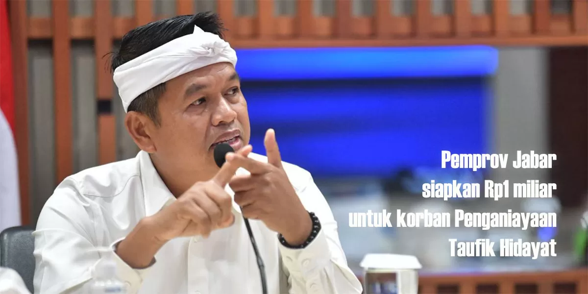 KDM memastikan korban Taufik Hidayat mendapat pendampingan hingga sembuh di RSHS. Pemprov Jabar menyiapkan dana Rp1 miliar. (Dok. Humas Jabar)