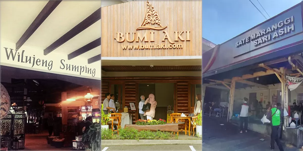 Jelajahi tempat makan legendaris di Puncak Bogor, nikmati kuliner Puncak Bogor mulai Dulang Restoran hingga Sate Maranggi Sari Asih.   (Instagram/dulangrestaurant.puncak - rm.bumiaki - satemaranggi.sariasih)