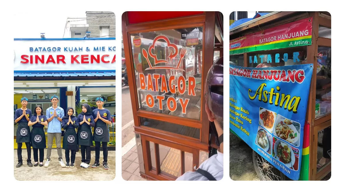 Batagor paling enak di Bandung ini wajib dicoba. Nikmati batagor viral di Bandung yang jadi ikon kuliner Bandung sejak dulu.   (Instagram/batagormiekocok_sinarkencana - batagor_otoy - Yohansen Christianto)