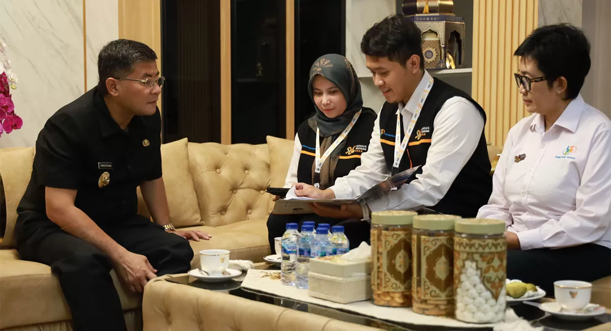 Erwan Setiawan mendukung Sensus Ekonomi 2026. BPS Jawa Barat mengajak pelaku usaha menyampaikan data akurat demi kebijakan ekonomi. (Dok. Diskominfo Jabar)