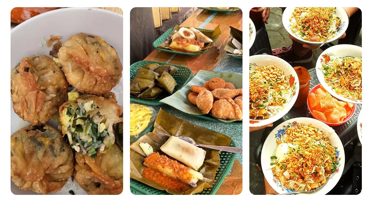 Kuliner wajib di Bandung ini selalu ramai sejak pagi. Nikmati sarapan Bandung dengan makanan khas Bandung yang legendaris dan menggoda.   (Instagram/listkulinerna - lontongcibadak.bandung - cheshella)