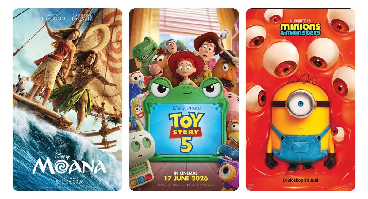 Jadwal film Bioskop Tasik XXI Plaza Asia dan Transmart hari ini, 8 Juli 2026. Simak jam tayang dan harga tiket film favoritmu. (Dok. Cinema21)