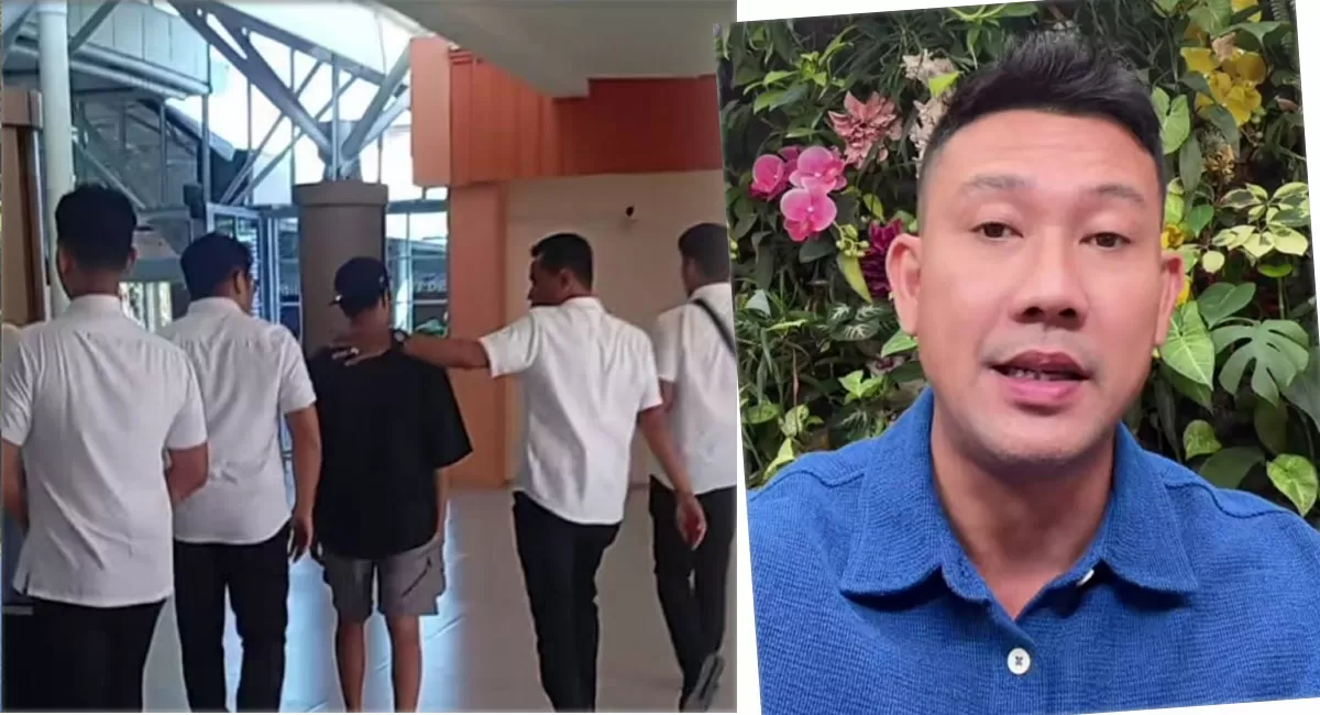 Keluarga santri korban pembakaran dicegat di bandara sebelum berangkat ke podcast Denny Sumargo. Publik kembali menyoroti kasus ini. (Instagram/sumargodenny)