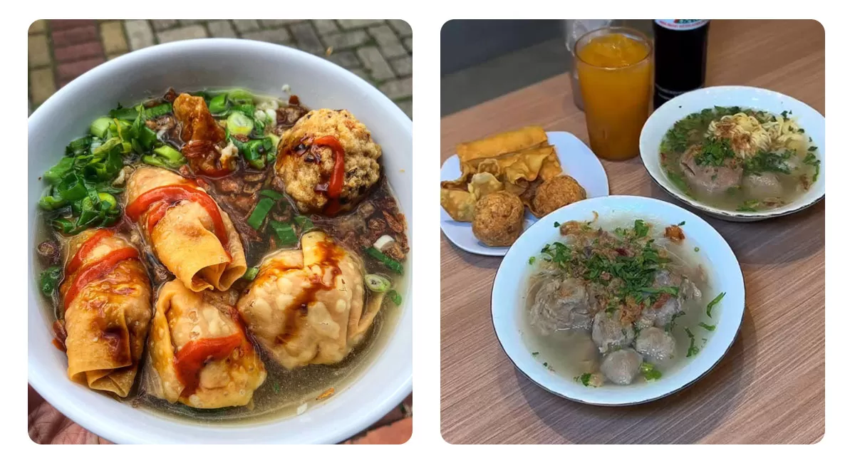 Bakso Malang di Jabodetabek selalu jadi pilihan saat ingin menikmati kuah hangat dan isian lengkap. Ini tiga rekomendasi yang wajib dicoba.   (Instagram/caksukumis - cak.uban - baksomalangnonik)