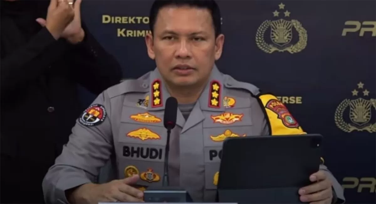 Kepala Bidang Humas Polda Metro Jaya Kombes Bhudi Hermanto menjelaskan penggeledahan ruko di Cipete menjadi lokasi ke-13 dalam penyidikan dugaan korupsi.&nbsp; (Dok. Polri)
