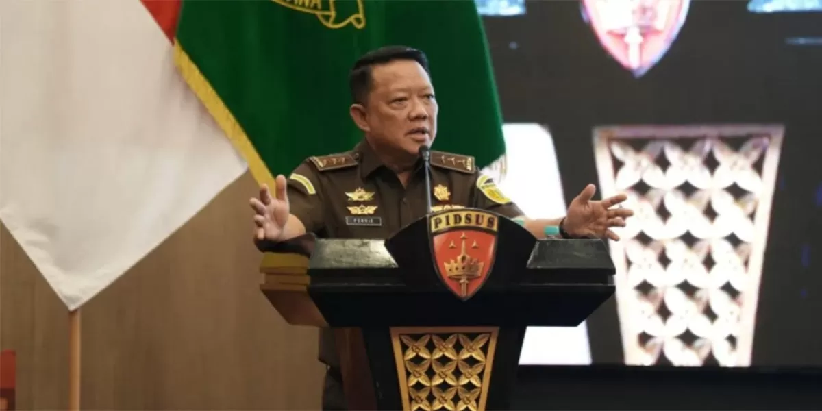 Febrie Adriansyah tak lagi menjabat sebagai Jampidsus. Rudi Margono resmi ditunjuk sebagai Plt Jampidsus. Berikut profil dan perjalanan kariernya. (Dok. Kejagung)