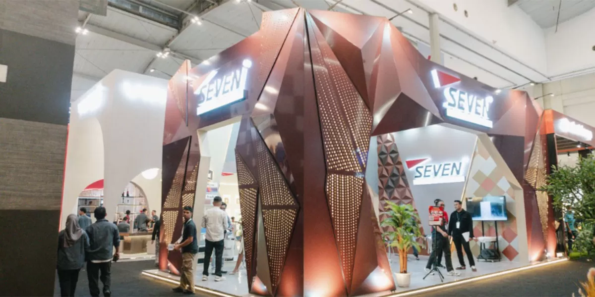 Impack Pratama membawa inovasi sampah plastik menjadi material bangunan berkelanjutan di IndoBuildTech Expo 2026 melalui konsep Thermal Waste. (Dok. Promedia)