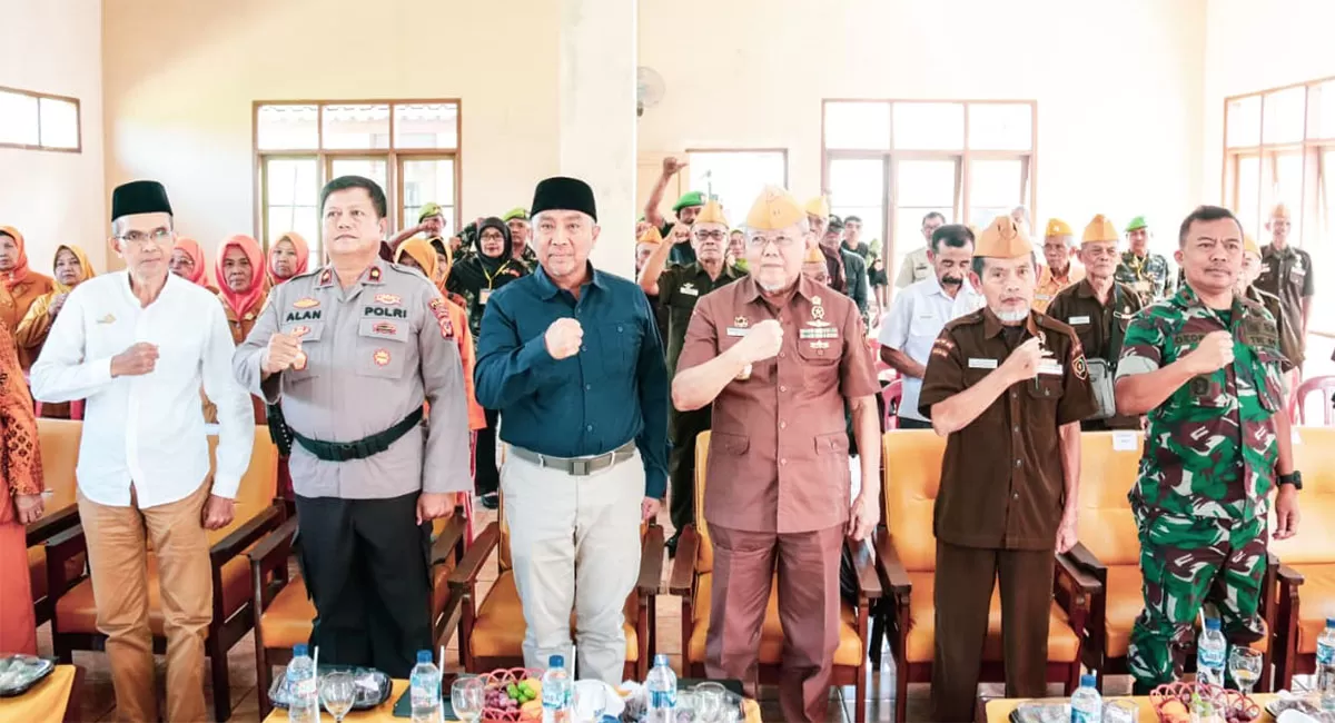 Muscab LVRI Ciamis menjadi momentum memperkuat semangat Juang 45 sekaligus mendorong generasi muda menjaga nilai kebangsaan. (Dok. Prokopim Ciamis)