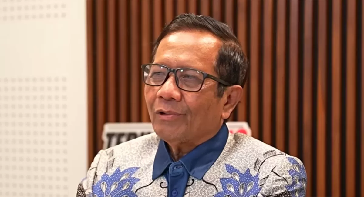 Mahfud MD mengusulkan KPK mengambil alih kasus Febrie Adriansyah. KPK menyatakan masih memantau perkembangan penyidikan. (YouTube/MahfudMD)