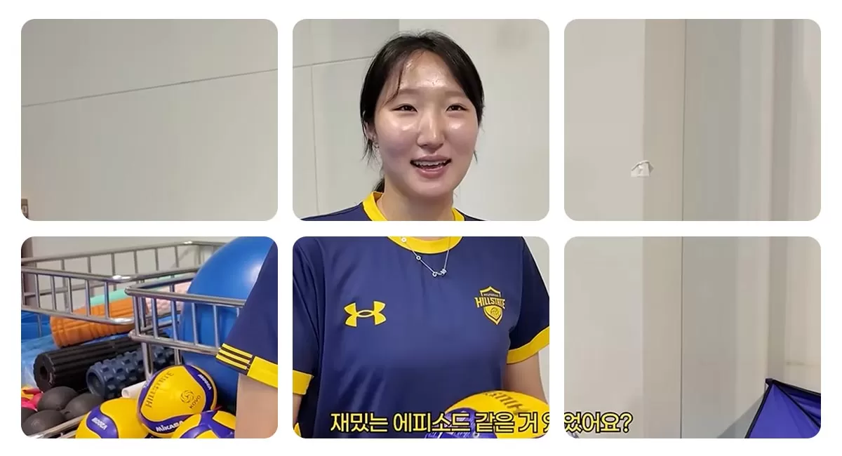 Ji Yun Jeong kini menjadi tandem Megawati Hangestri di Hyundai Hillstate. Keduanya sebelumnya pernah berhadapan sebagai lawan di Liga Voli Korea. (Instagram/hdecvolleyballteam)