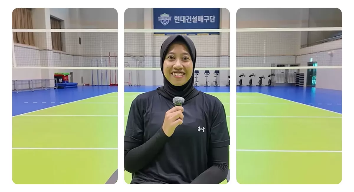 Megawati Hangestri bersiap menatap musim baru bersama Hyundai Hillstate. Di sisi lain, Red Sparks menghadapi sorotan dan berupaya memulihkan kepercayaan. (Instagram/hdecvolleyballteam)