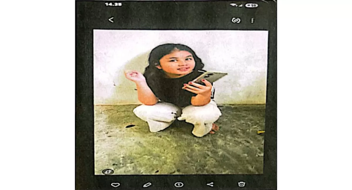 Foto Naura Naca Anugrah yang telah disebarkan di media sosial untuk membantu masyarakat mengenali dan menemukan keberadaannya. (Tangkapan layar media sosial)