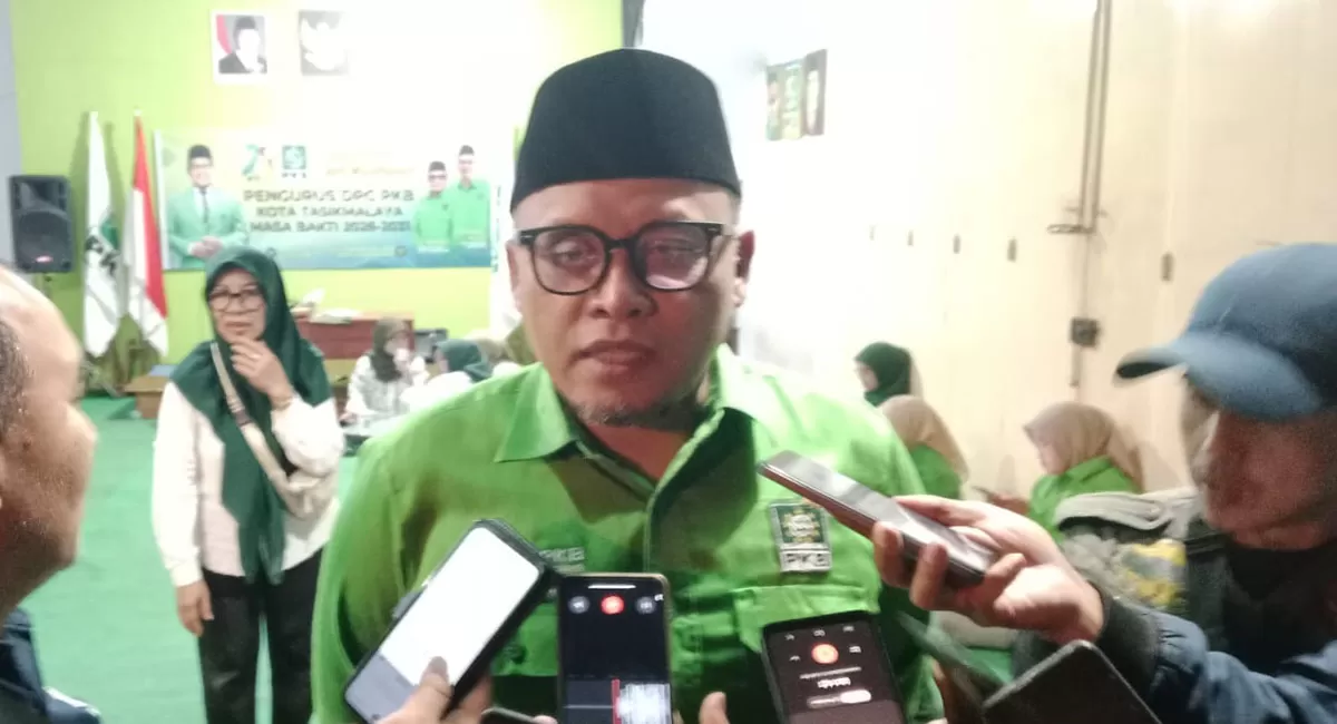 Ketua DPC PKB Kota Tasikmalaya, H. Wahid, menyebut struktur pengurus baru lebih ramping, dari 99 menjadi 54 orang, dengan keterwakilan perempuan mencapai 42 persen. (Dok. AMS)