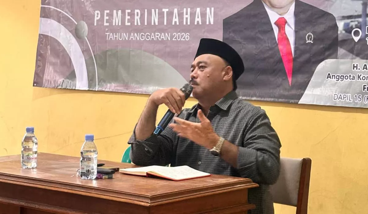 Anggota Komisi IV DPRD Provinsi Jawa Barat, Arip Rachman mengemukan tentang pentingnya memanfaatkan SIPD (Dok. DFK)