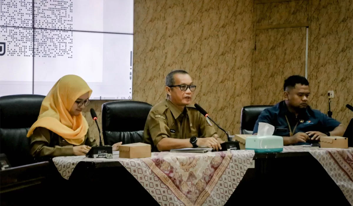Diskominfo Ciamis memperkuat tata kelola data melalui sosialisasi Indeks Pembangunan Statistik sebagai persiapan evaluasi Reformasi Birokrasi 2026, Senin, 27 Juli 2026. (Dok. Diskominfo Ciamis)