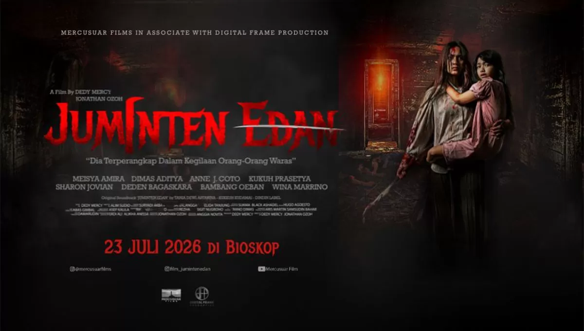 Jadwal film Bioskop Tasik XXI Plaza Asia hari ini, Selasa 28 Juli 2026. Simak jam tayang Juminten Edan, Moana, dan Evil Dead Burn. (Dok. Cinema21)