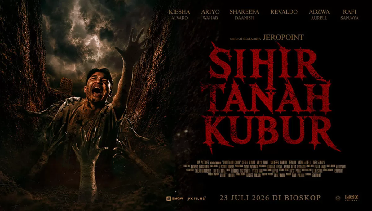 Jadwal film Bioskop Transmart Tasikmalaya XXI hari ini, Selasa 28 Juli 2026. Simak jam tayang Sihir Tanah Kubur hingga The Odyssey. (Dok. Cinema21)