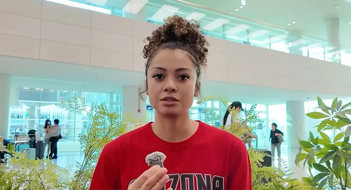 Jordan Wilson tiba di Korea dan siap bergabung dengan Megawati Hangestri di Hyundai Hillstate. Fans Indonesia kini menanti duet keduanya di V League. (YouTube Hyundai Hillstate )