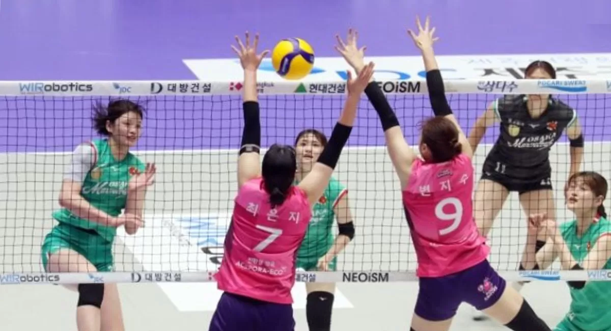 Osaka Marvelous membuka Jeju 2026 dengan kemenangan 3-0 atas Heungkuk Life. Wakil Jepang tampil dominan lewat pertahanan rapat dan serangan efektif. (Dok. KBSN Sport)