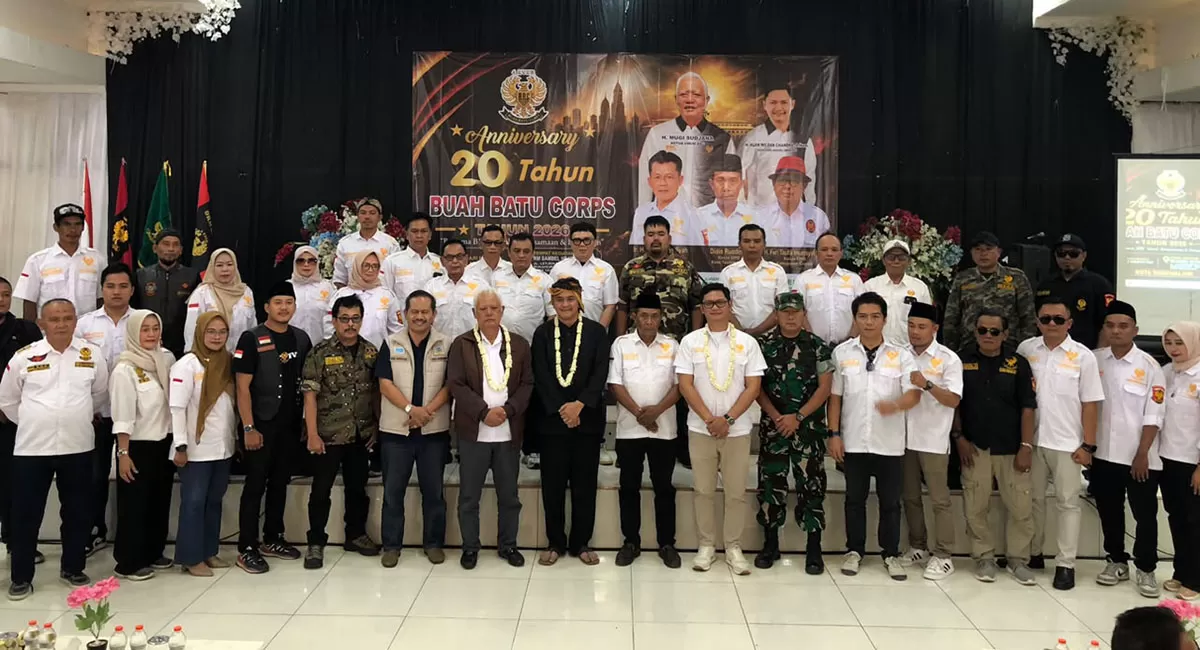 Perayaan hari jadi Organisasi Kemasyarakatan (Ormas) Buah Batu Corps (BBC) ke-20 bertempat di Rumah Makan Sambal Ijo, Kecamatan Tamansari, Kota Tasikmalaya, Minggu (02/08/2026). (Dok. AMS)